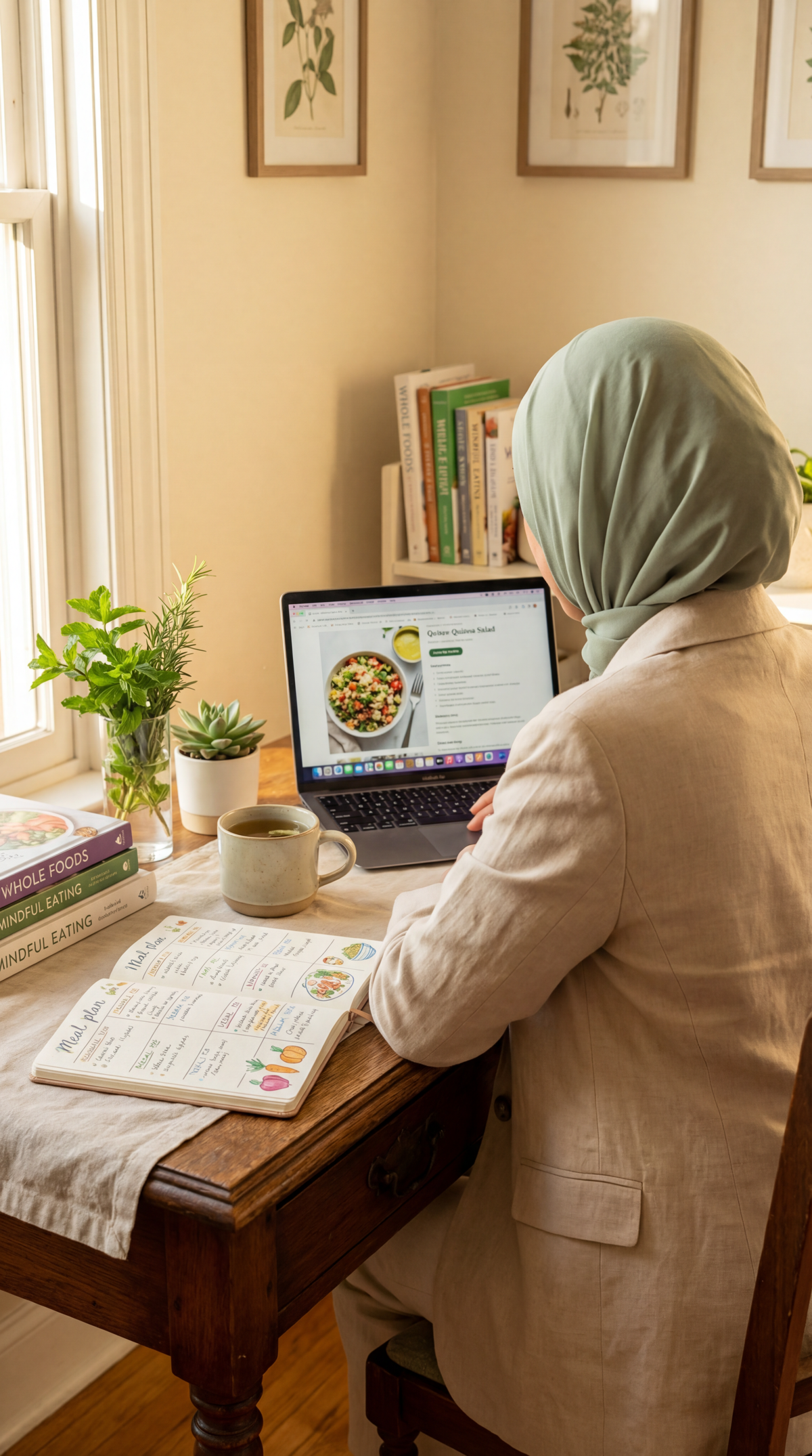 Houda, nutritionniste-diététiste, portrait professionnel
