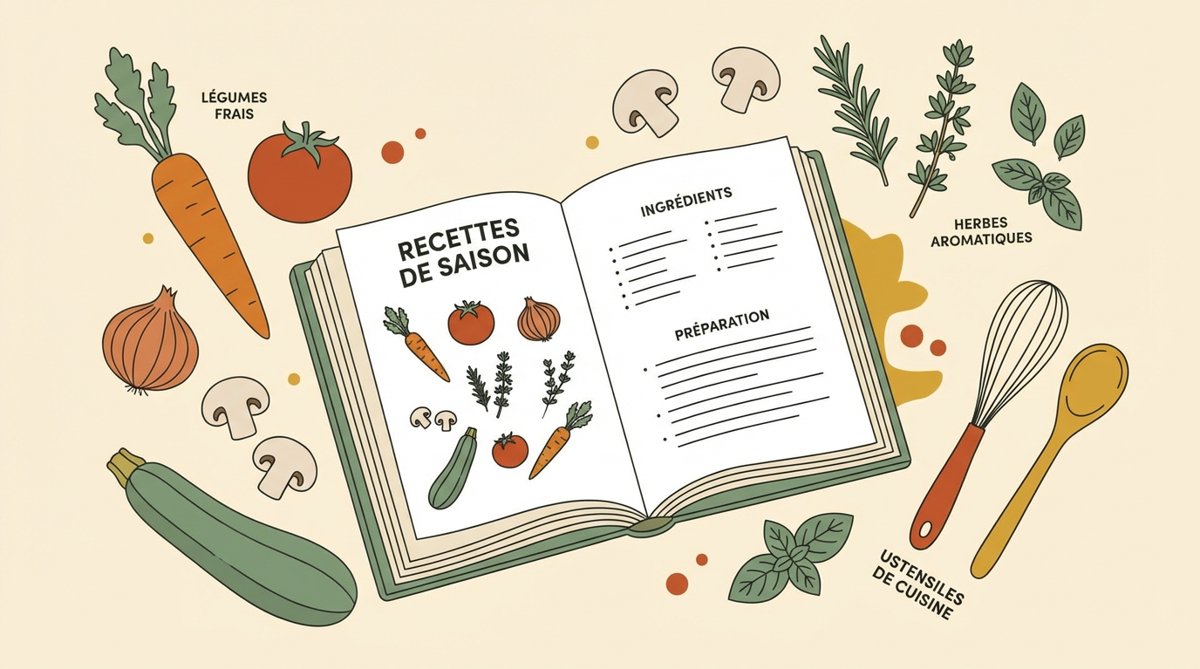 Création de recettes et de contenu éducatif